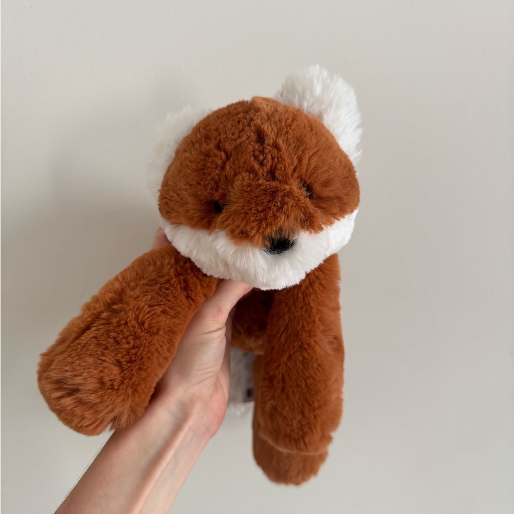 Jellycat Smudge Fox Medium Authentic NWT
